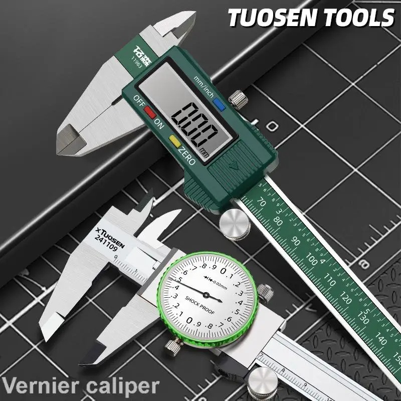 TUOSEN Industrial Shockproof C - Digital Caliper 150Mm Stainless Steel 评论和价格