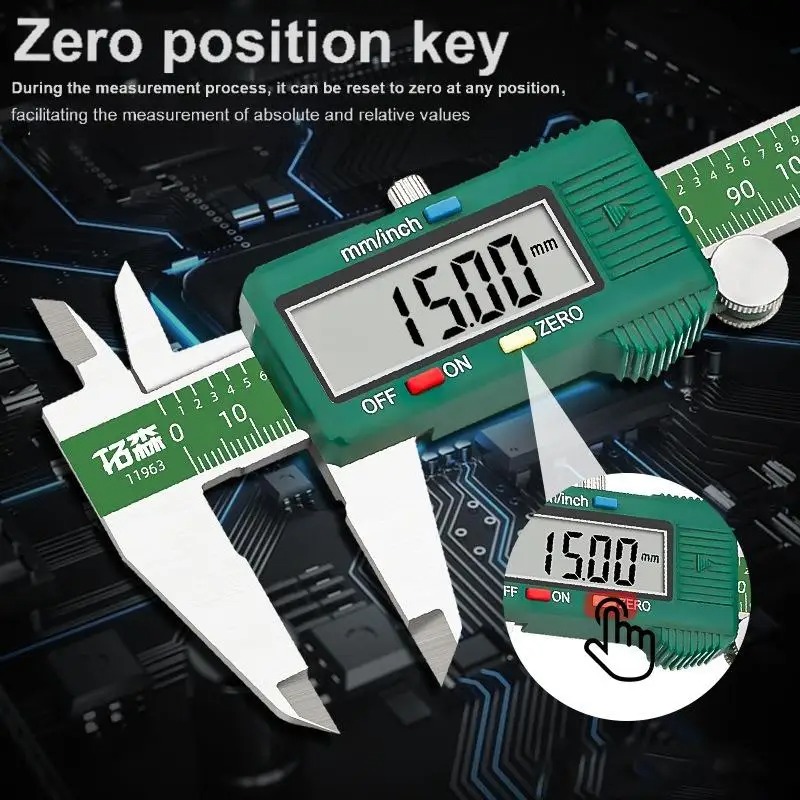 TUOSEN Industrial Shockproof C - Digital Caliper 150Mm Stainless Steel 评论和价格