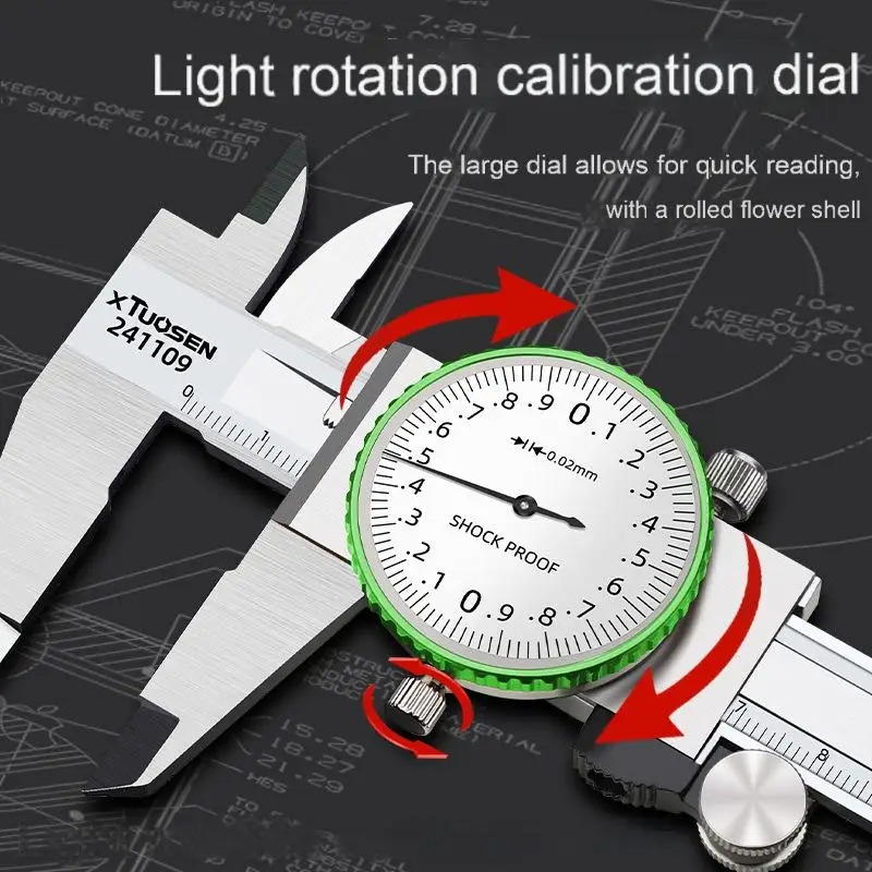 TUOSEN Industrial Shockproof C - Digital Caliper 150Mm Stainless Steel 评论和价格