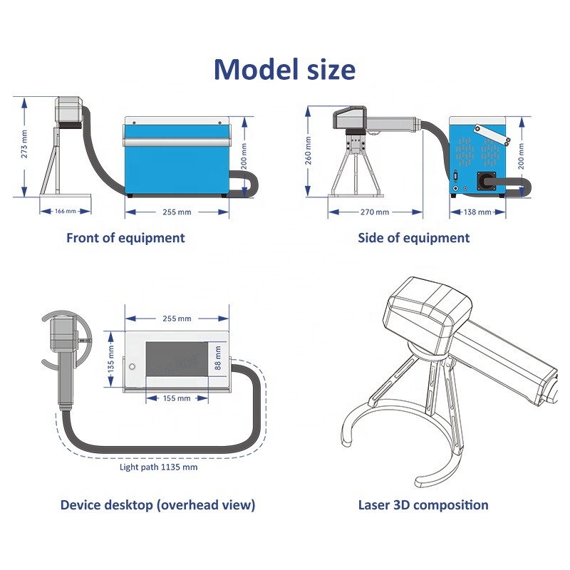 Portable Mini Fiber Laser Mark - Fiber Laser Marking Machine 30W 评论和价格