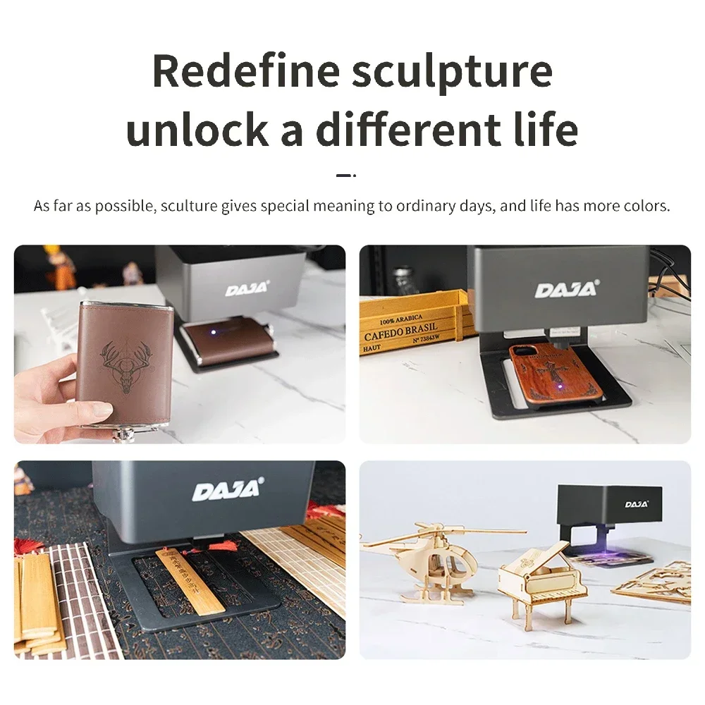 DAJA Laser Engraver CNC DIY DJ - Fiber Laser Marking Machine 30W 评论和价格