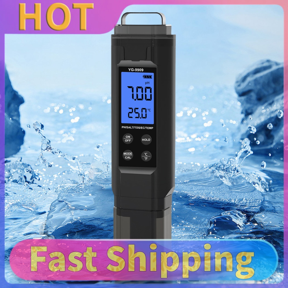 5 in 1 Digital Water Quality T - Ph Meter Digital Water Tester 评论和价格