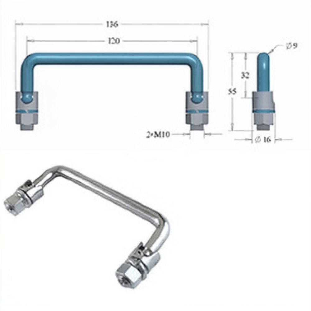 Flush Mount Folding Handle For - Industrial Tools 评论和价格